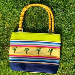 VINTAGE 90s one-of-a-kind handmade shoulder purse!